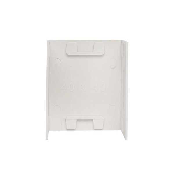 Соединитель (40x40) (4 шт) белый EKF-Plast 