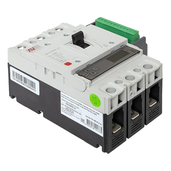Выключатель автоматический в литом корпусе AV-POWER-1/3 160А 50кА ETU6.2 EKF