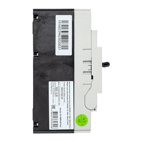 Выключатель автоматический в литом корпусе AV-POWER-1/3 160А 100кА ETU6.0 EKF