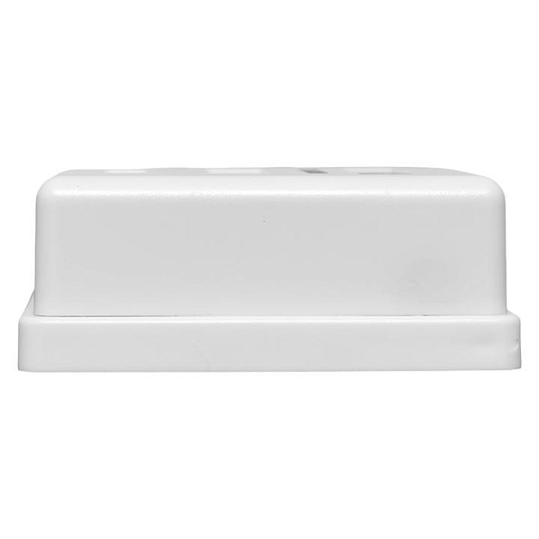 Розетка настенная TERACOM Cat.5E неэкранированная 1 порт RJ-45 Dual IDC белая