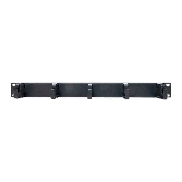 Кабельный органайзер TERACOM PRO 1U 5 колец чёрный