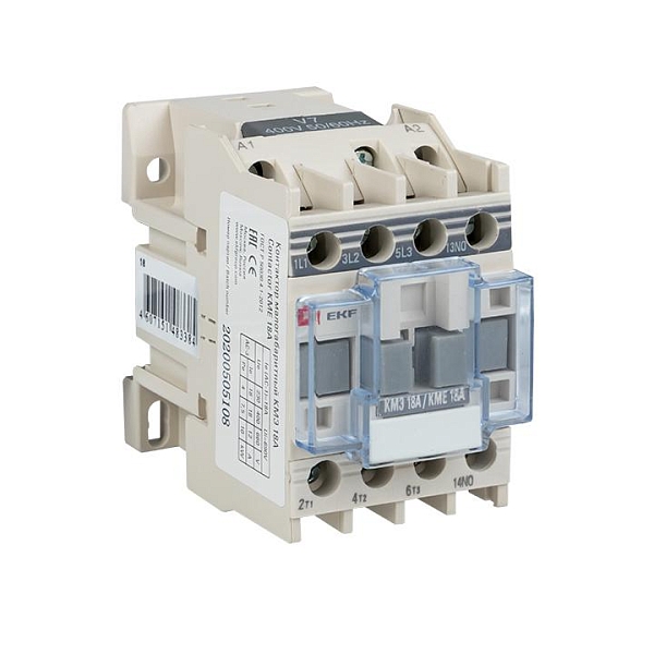 Контактор КМЭ-1 18А 1NO 24В AC EKF