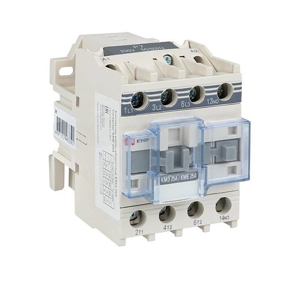 Контактор КМЭ-2 25А 1NO 400В AC EKF