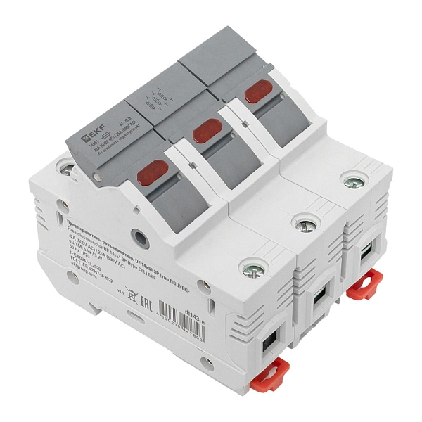Предохранитель-разъединитель DF 14x51 3Р EKF