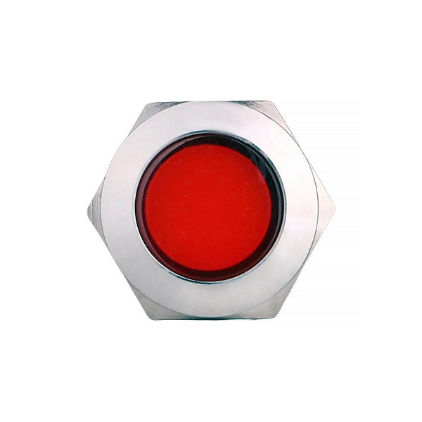 Лампа красная сигнальная S-Pro67 19 мм 24В EKF PROxima