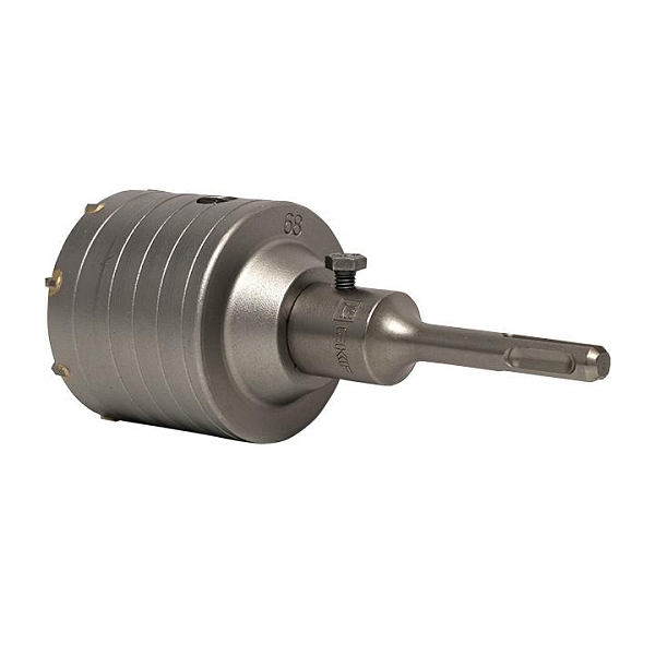 Коронка твердосплавная с оснасткой TCT-68 М22 SDS-plus EKF Master