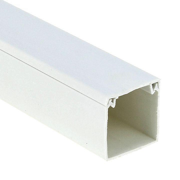 Канал кабельный (40x40) (24 м) белый EKF-Plast