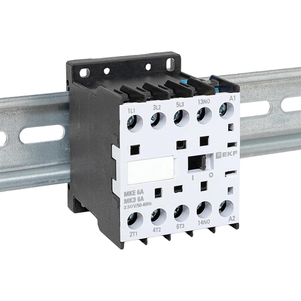 Контактор МКЭ-1 6А 1NO 230В AC EKF