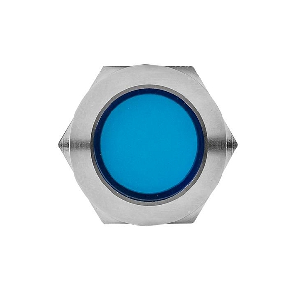 Лампа синяя сигнальная S-Pro67 19 мм 230В EKF PROxima