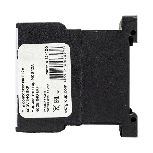 Контактор МКЭ-1 12А 1NO 230В AC EKF