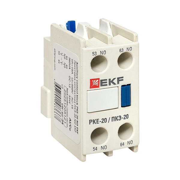 Приставка контактная ПКЭ-20 2NO EKF PROxima