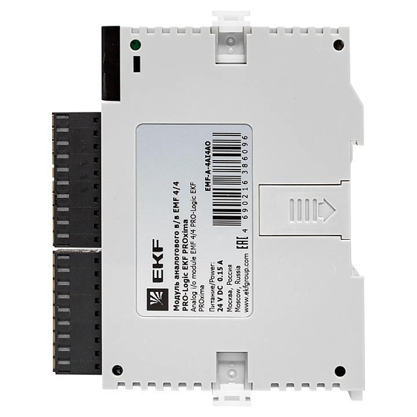 Модуль аналогового в/в EMF 4/4 PRO-Logic EKF (без поверки)