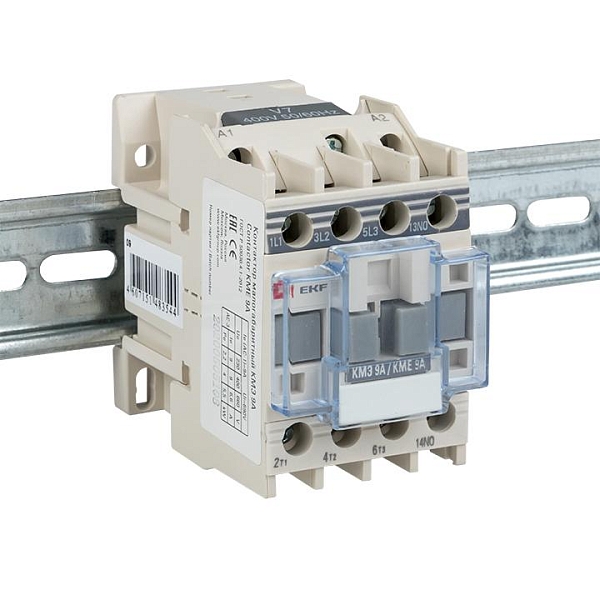 Контактор КМЭ-1 9А 1NO 110В AC EKF