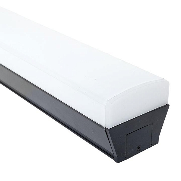 Светильник светодиодный линейный ДБО-60 черный 24Вт 4000К 590x65x70 IP20 LUMA EKF