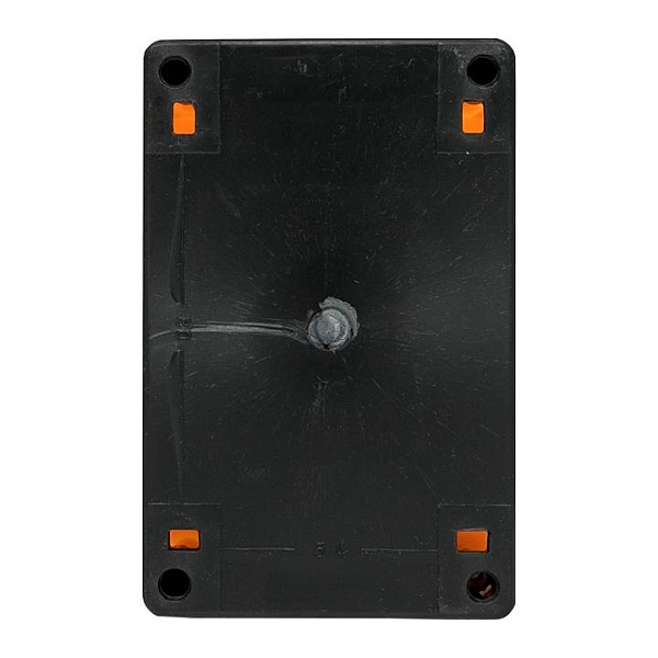 Корпус КП102 пластиковый 2 кнопки желтый EKF PROxima