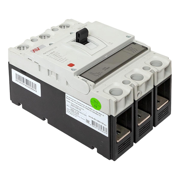 Выключатель автоматический в литом корпусе AV-POWER-2/3 125А 80кА TR EKF