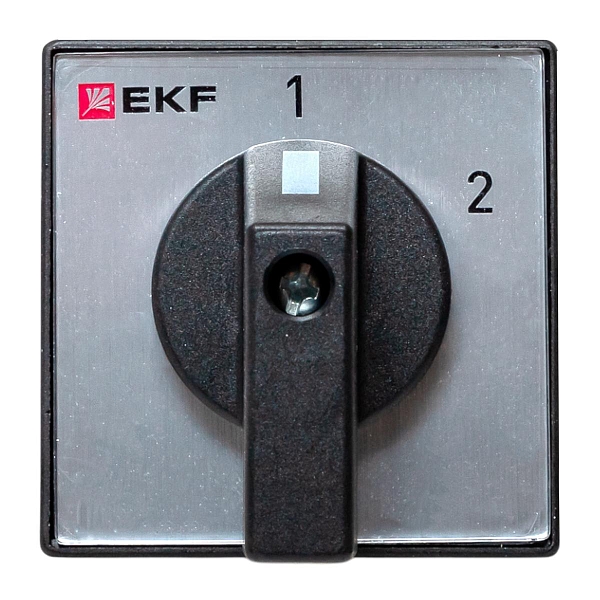 Переключатель кулачковый ПК-1-52 25А 2P «1-2» IP65 EKF