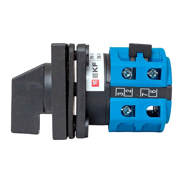 Переключатель кулачковый ПК-1-101 25А 1P «0-1-2-3» IP65 EKF