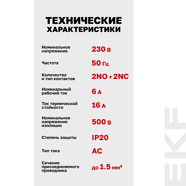 Кнопка модульная КМ-47 (серая) EKF PROxima