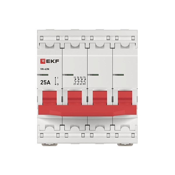 Выключатель нагрузки ВН-63N 4P 25А PROXIMA EKF 