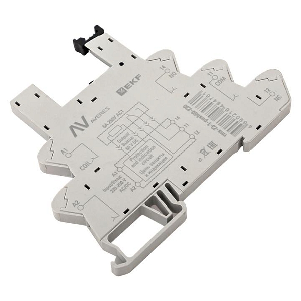 Разъем для реле РM slim 23/1 Push-in 230VАС/60VDC EKF AVERES